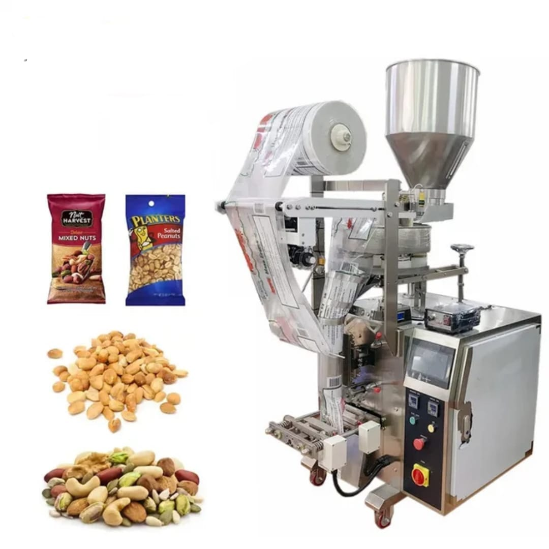 Packaging machinery with food products